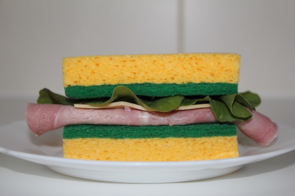I couldn't find a picture that did justice to the SNCF sandwich, so I made my own. 